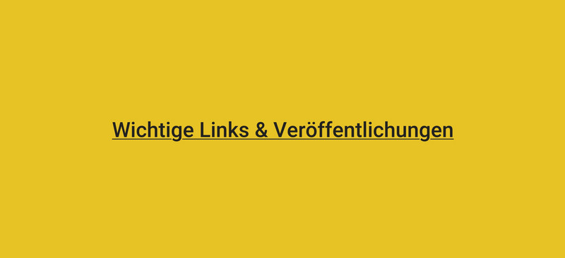 Grafische Verlinkung zu Wichtige Links und Veröffentlichungen