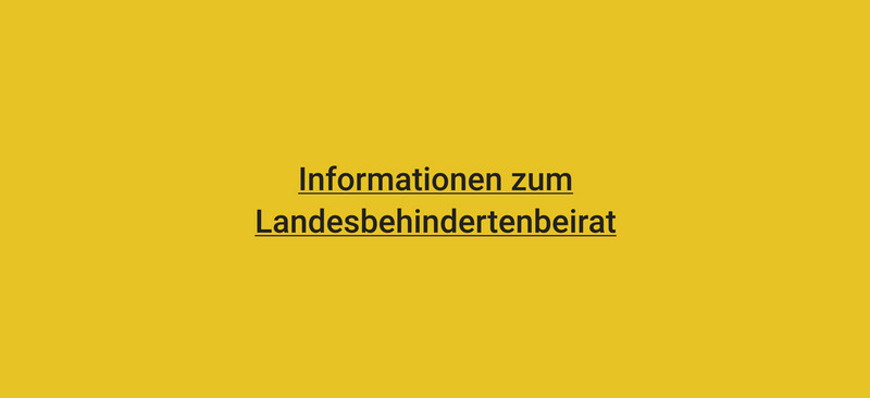 Grafische Verlinkung zu Informationen zum Landesbehindertenbeirat